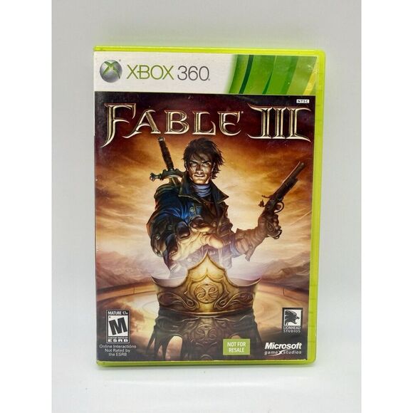 Fable‎ III Microsoft Xbox 360 Video Game Microsoft Game, Case And Manual, Tested - Picture 1 of 3